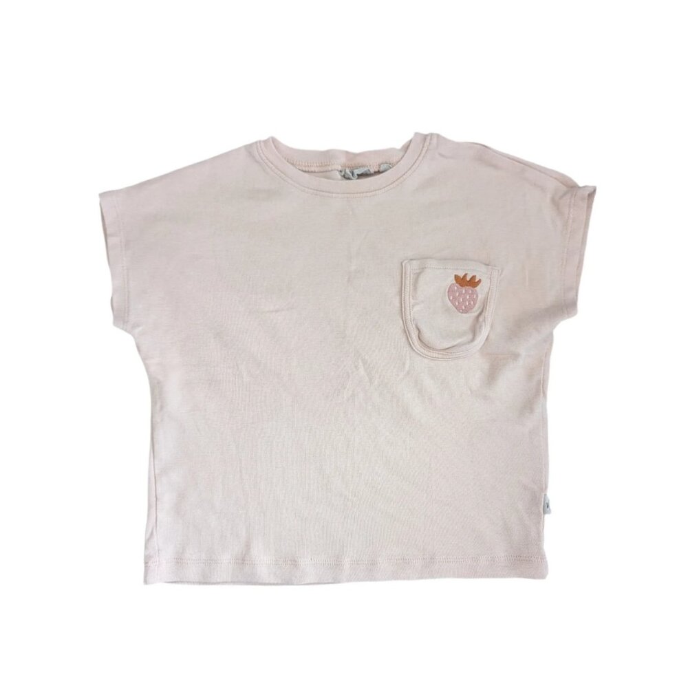 Wheat Strawberry Pale Pink T-Shirt